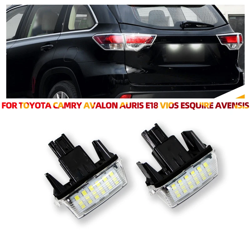 Luce Targa A Led Per Auto Per Toyota Avalon Auris E18 Vios Esquire Avensis Esquire Ez Noah Proace City Sai
