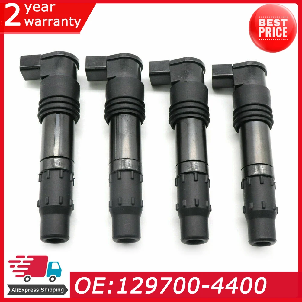 

129700-4400 Автомобильная Катушка зажигания для SUZUKI GSX1300R GSXR1000 Hayabusa 1300R 1999-2009 2011 2012 1297004400 129700 4400