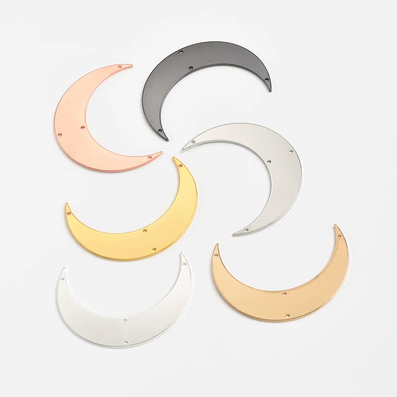 

DIY украшения и аксессуары из меди пористые большие серьги в виде Луны, ожерелье, браслет, подвеска из бисера