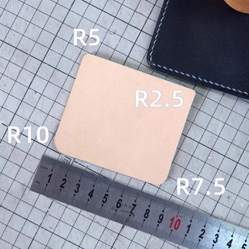 Leather Light Round Semi-round Chamfer 1/4 Round Knife Corner Cutting DIY Leather Chamfer Bag/shoe Trimming Tool Cutter
