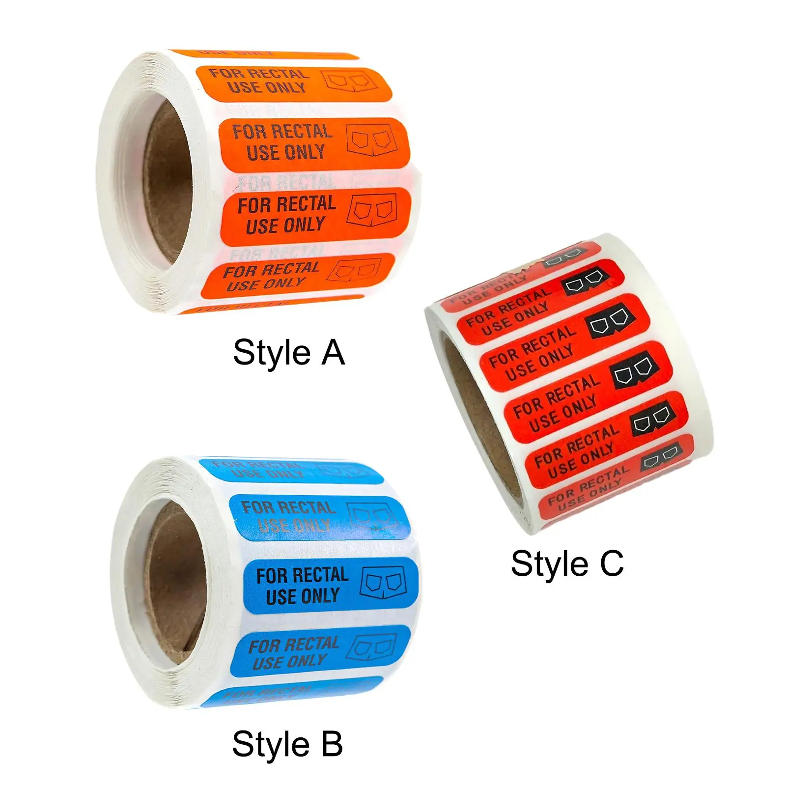 500 for Rectal Use Only Stickers 1.80 500 for Rectal Use Only Stickers 1.80