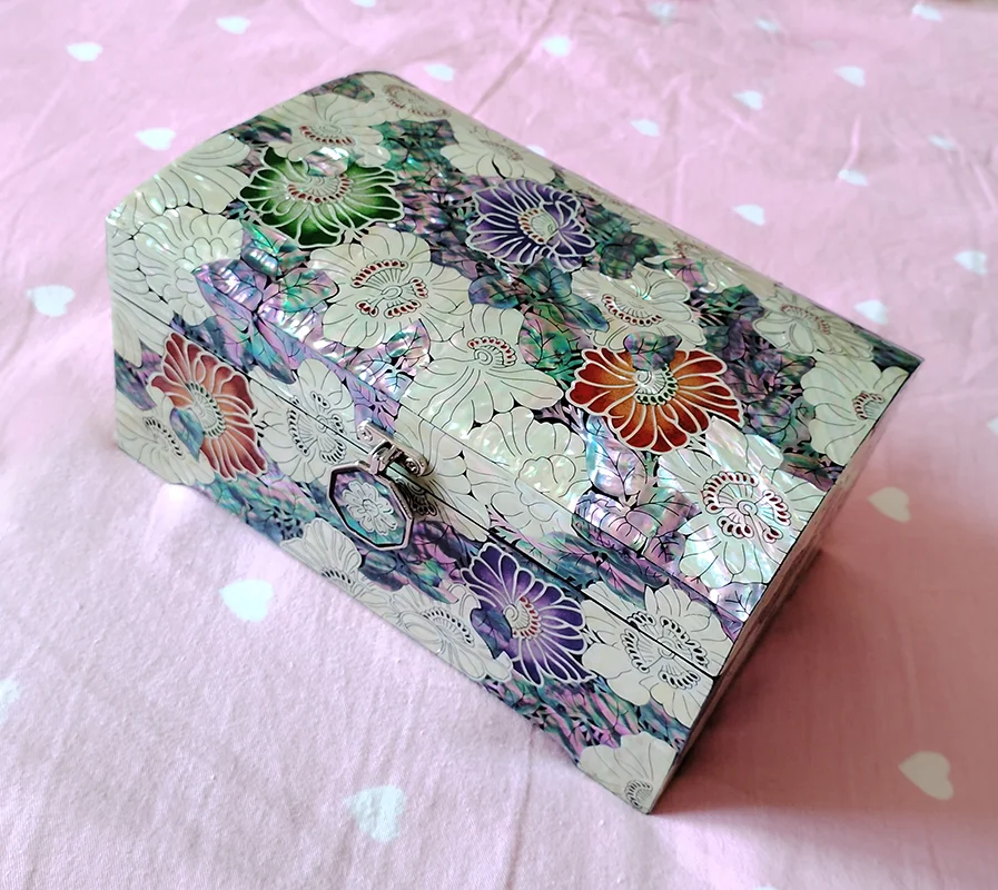 Handmade Wooden Box - Wooden Jewelry Box- Handmade Box