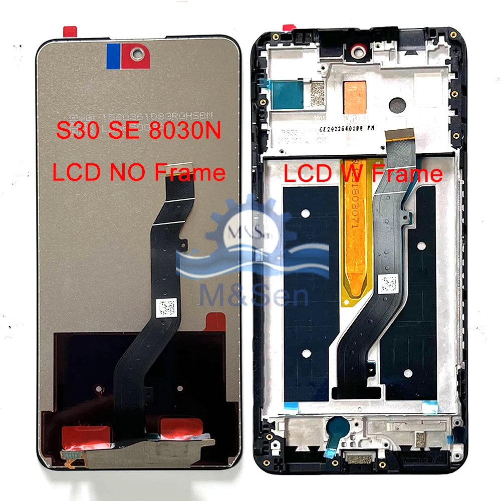 

6,67 ''для ZTE S30SE 8030N ЖК-дисплей экран рамка сенсорная панель дигитайзер для ZTE S30 SE LCD 8030N