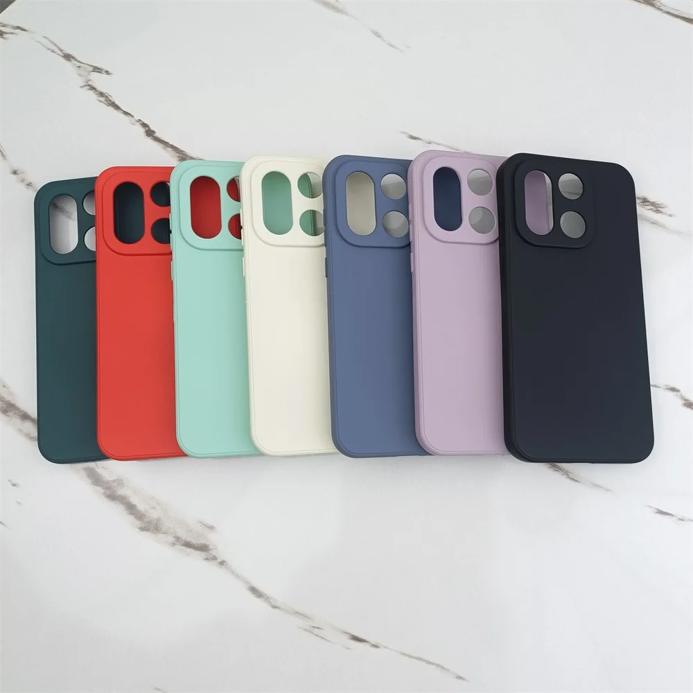 Luxury Silicone Shockproof Phone Case - Anti-Drop Back Cover