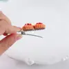 Headwear Geometric Hot Dog Croissant Egg Tart For Girls Women Hair Clips Duckbill Side Clips BB Hairpins Korean Barrettes 6