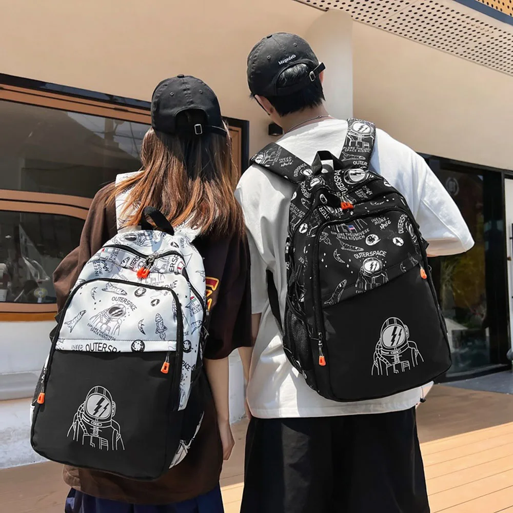 Laptop Backpack for Men Women Outer Space Large Capacity Cover Waterproof Durable Outdoor Travel Casual Student Schoolbag