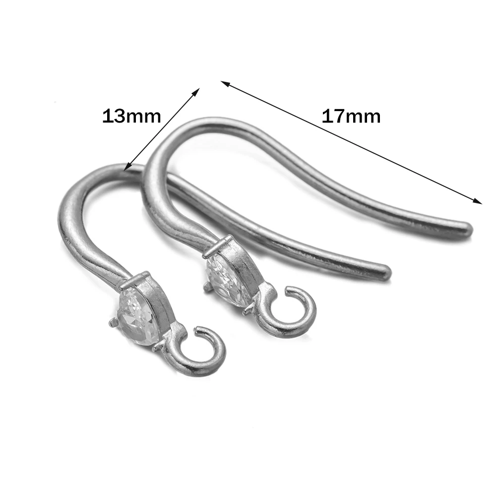 6 teile/los Französisch Ohrring Haken Verschluss Ohr Draht mit Schleife Für DIY Handgemachten Schmuck Machen Liefert Erkenntnisse Zubehör Handwerk – Detail 6
