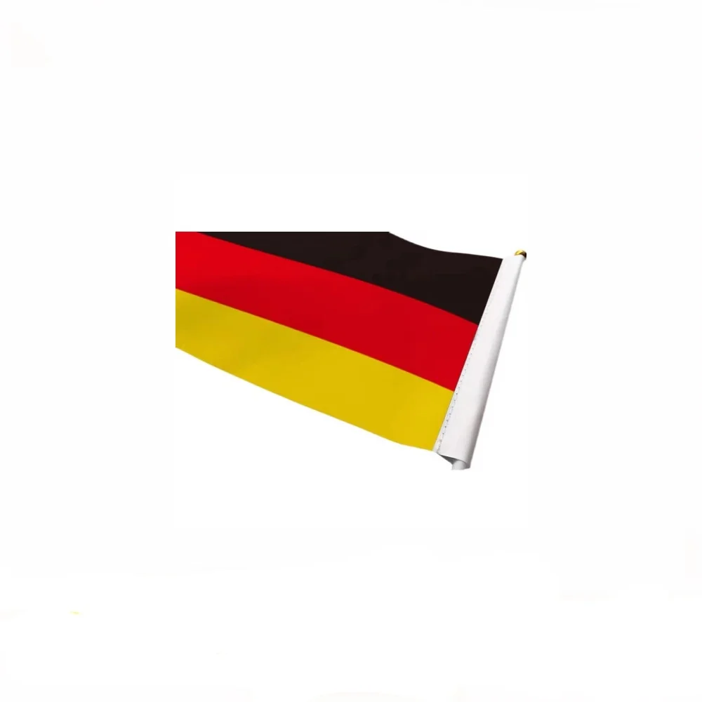 European Flag DE OSCAM ICAM 8L Red Black Yellow 12x24cm