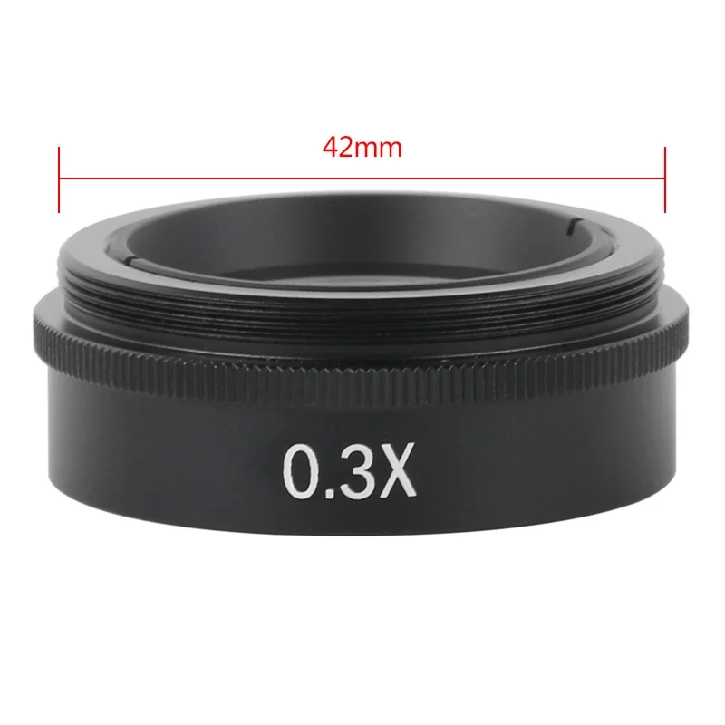 Barlow Lens Microscope Objective Lens For 10A 120X/180X/300X