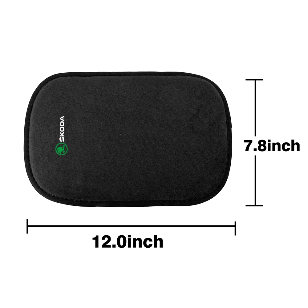 Car Center Console Box Fur Protector Pad Cover