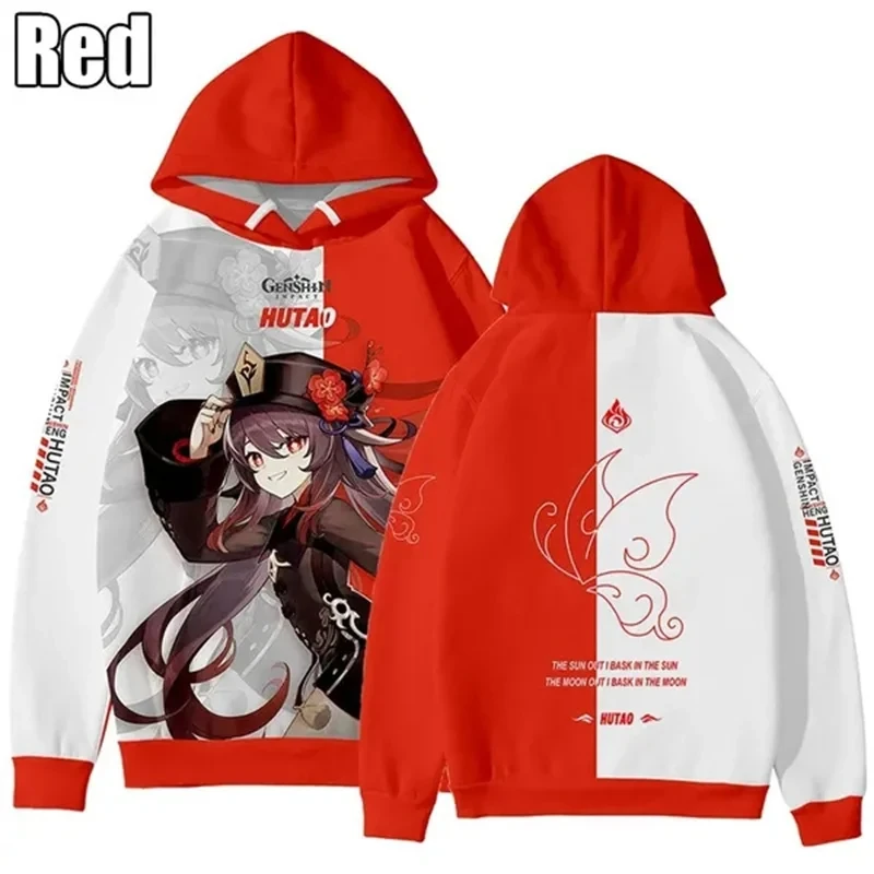

Pop 3D Game Genshin Impact Printed Fashion Hoodie Sweatshirts Pullovers Kids Sport Weatshirts Unisex Harajuku Tracksuit Hoodies