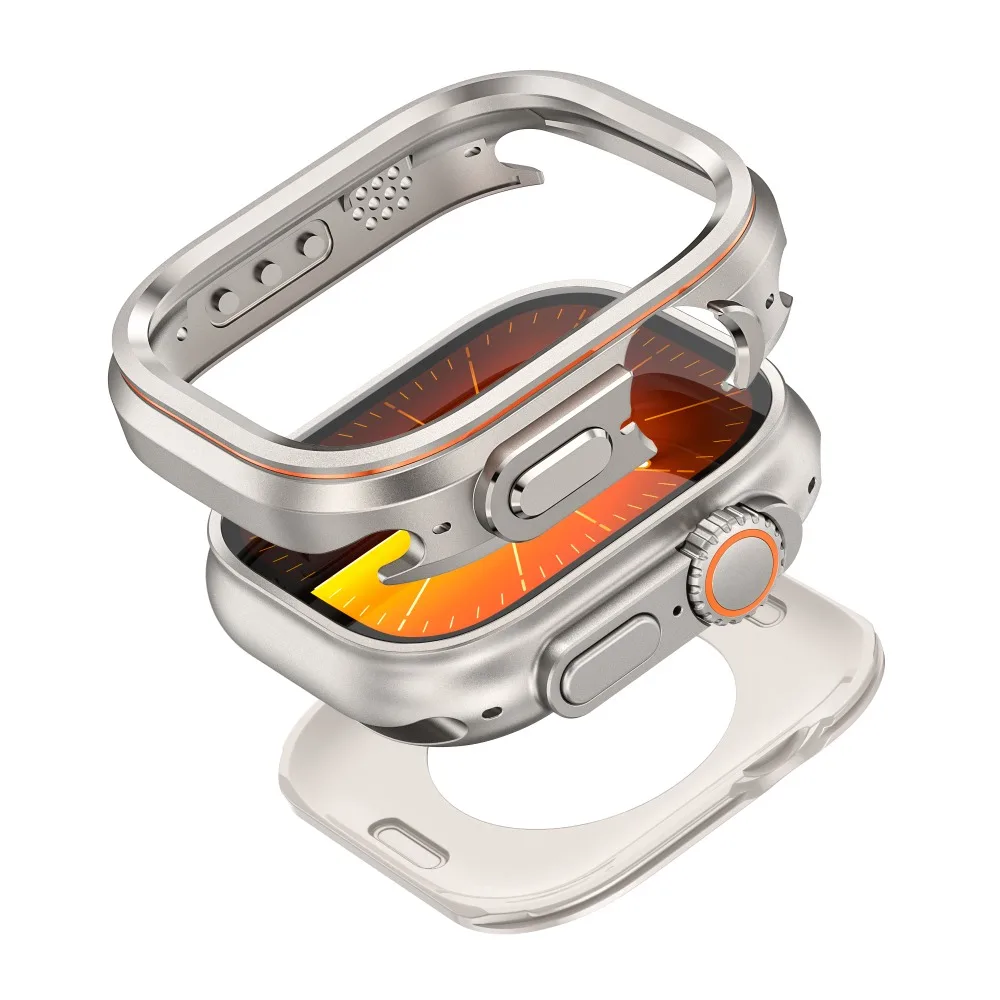 Premium Designer Rugged Metal Case - Shockproof Protective Bumper Cover
