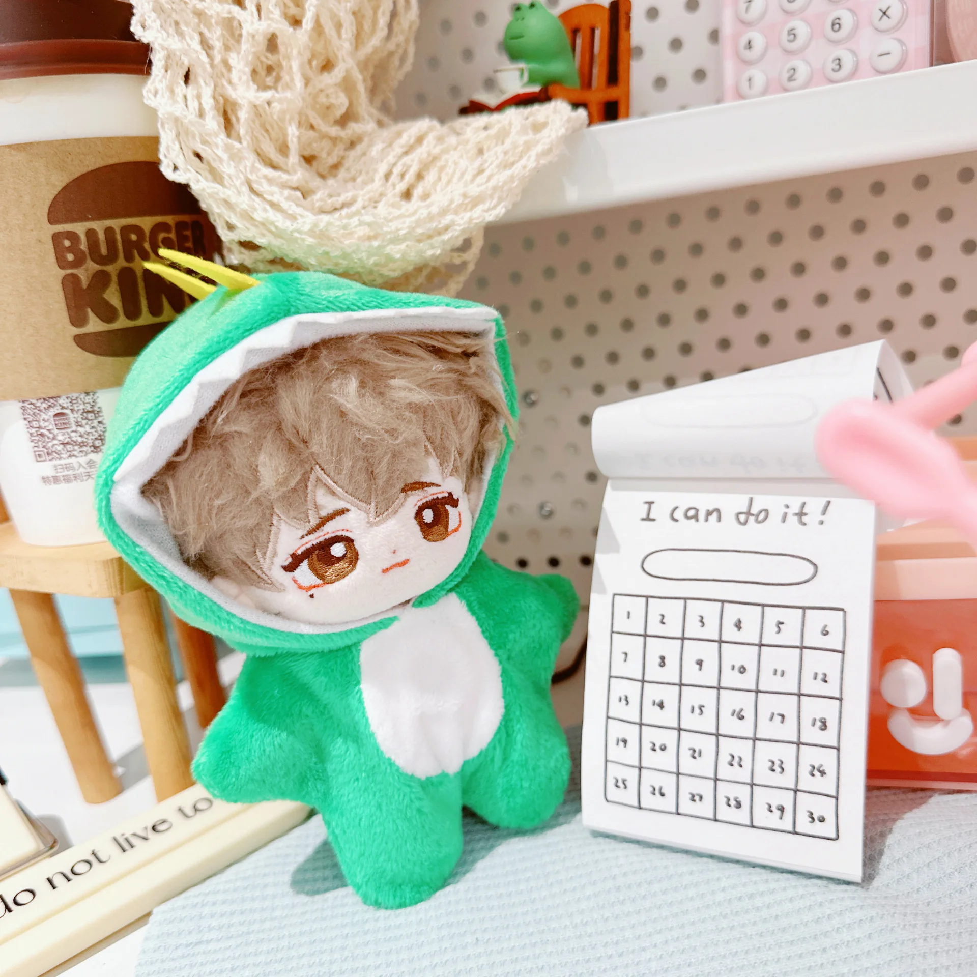10cm Cute Animals Unicorn Bunny Shark Coat Suit Mini Idol Soft Cotton Doll DIY Clothes Accessory for Girls Fans Collection Gifts