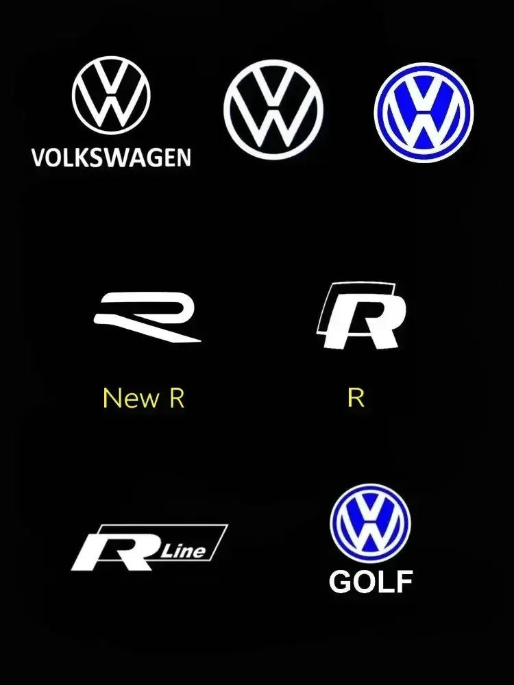 스타일링 몰딩 자동차 스티커 2026 폭스바겐 VW용 핫 스타일링 몰딩 2개 VW 폭스바겐 골프 3 4 샤란 투란 라비다용