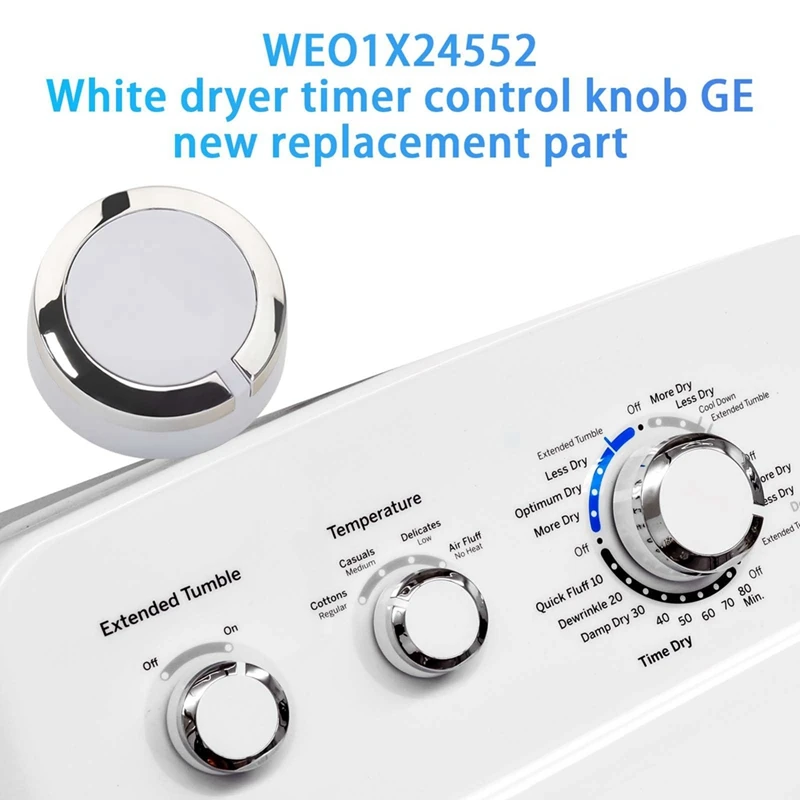 WE01X24552 Dryer Timer Control Knob Replacement Fits For GE General Electric AP6026722 4396547 PS11736611