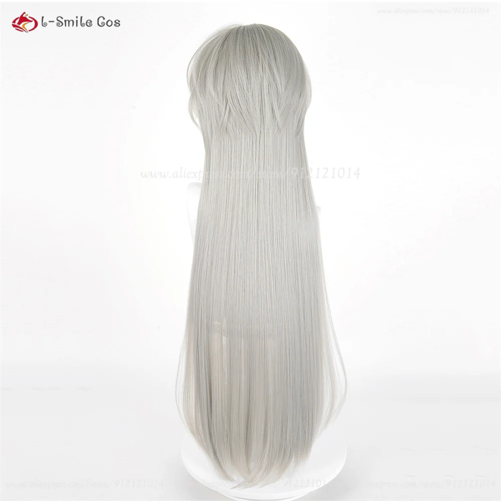 Long Hair Rafayel Xavier Sylus Zayne Caleb Cosplay Perücke für Damen und Herren, hitzebeständig, synthetisch, Halloween 51