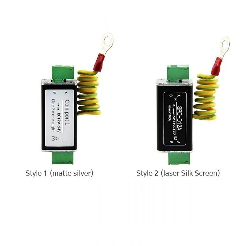 SPD-D12A Low Voltage Power Lightning Protector Monitoring Camera Power Adapter Weak Current Surge Protector
