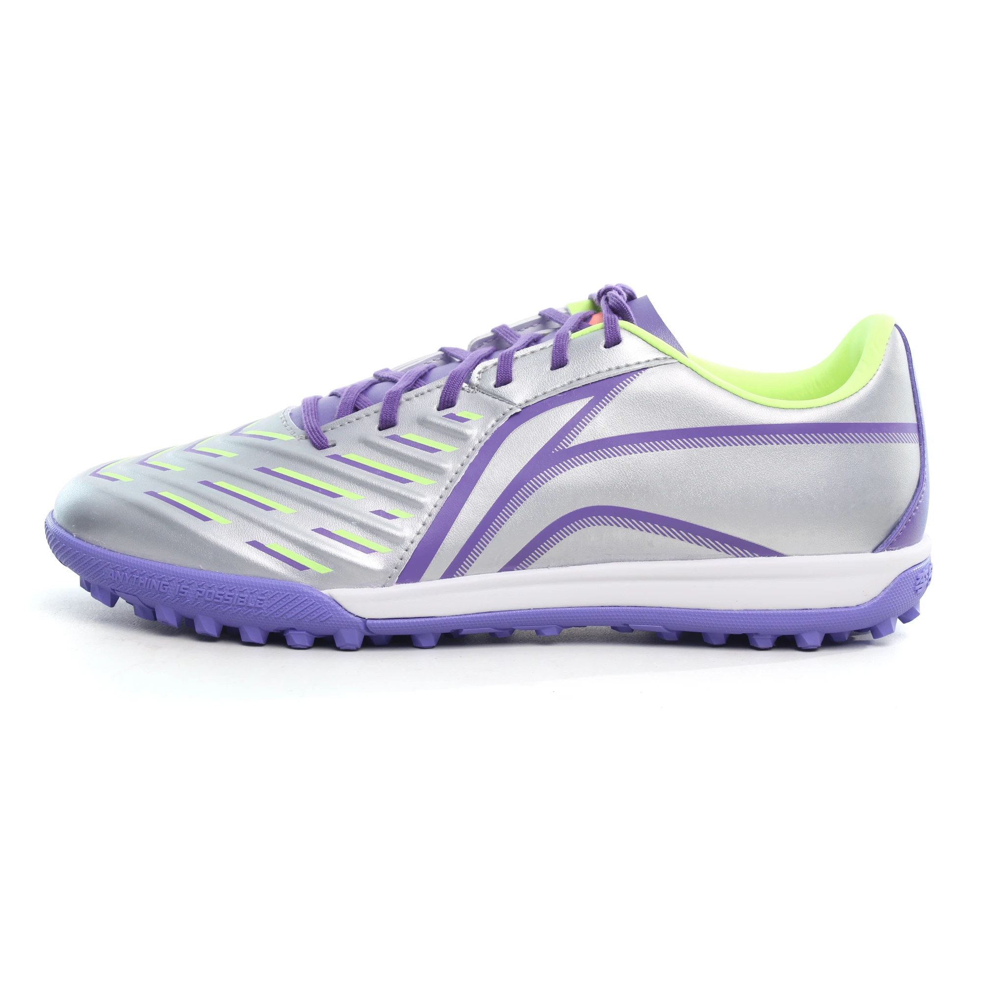 thumbnail image 1 of Li-Ning - Zapatillas de fútbol para hombre, antideslizantes, para césped, para uso en exteriores, cómodas, YSTT031, 1 of 5