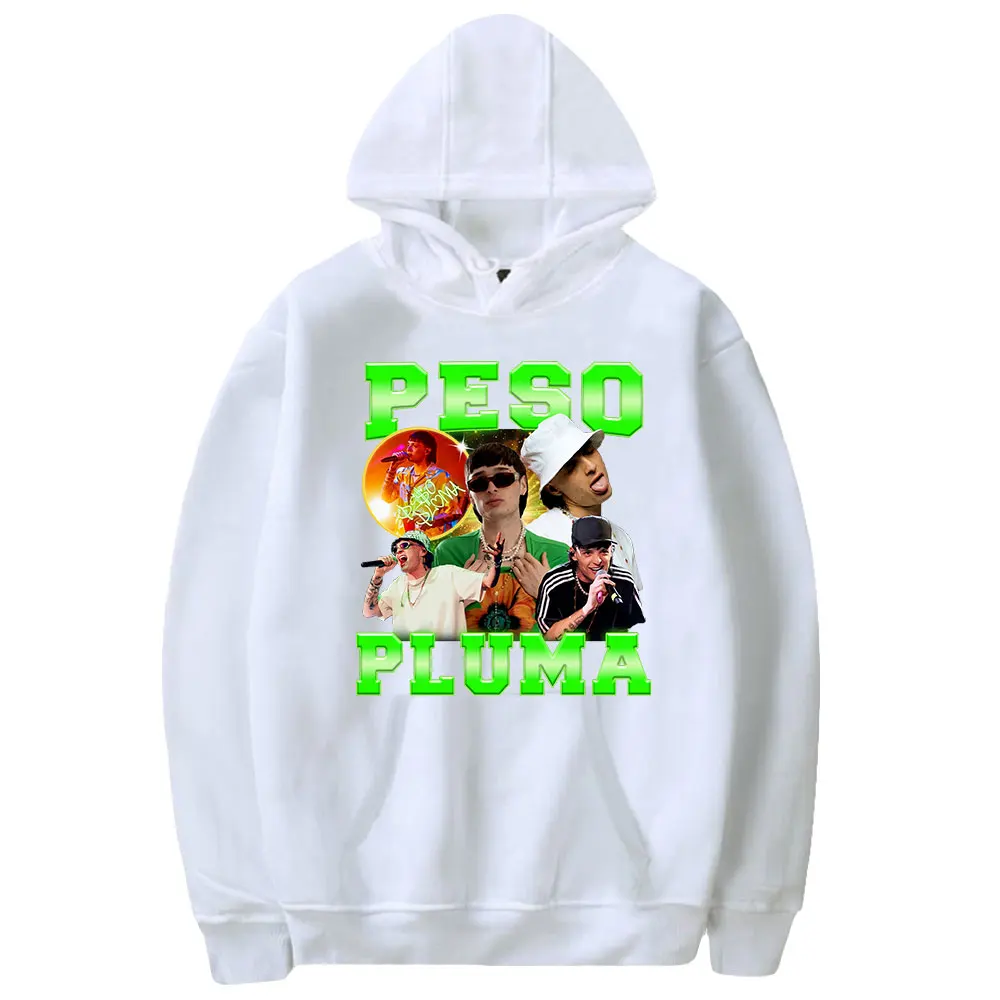 Pluma Double P Tour Rapper Pullovers, moletons casuais diários, estilo hiphop, streetwear impresso, merch, inverno