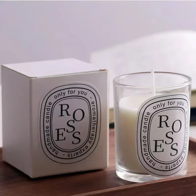 Transparent Scented Candles Romantic Light Fragrance Gift Aromatic Guest Wedding Candle