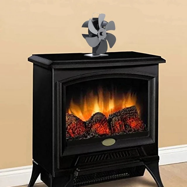 Top Deals 6 Blades Heat Powered Stove Fan Home Fireplace Fan Quiet Log Wood  Burner Ecofan Efficient Heat Distribution Equipment _ - AliExpress Mobile