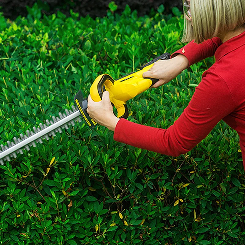 Household Hedge Trimmer Pruning Shears Flower Grass Trimmer Garden Pruning Machine 220V700W Electric Hedge Trimmer Trimming Tool 6