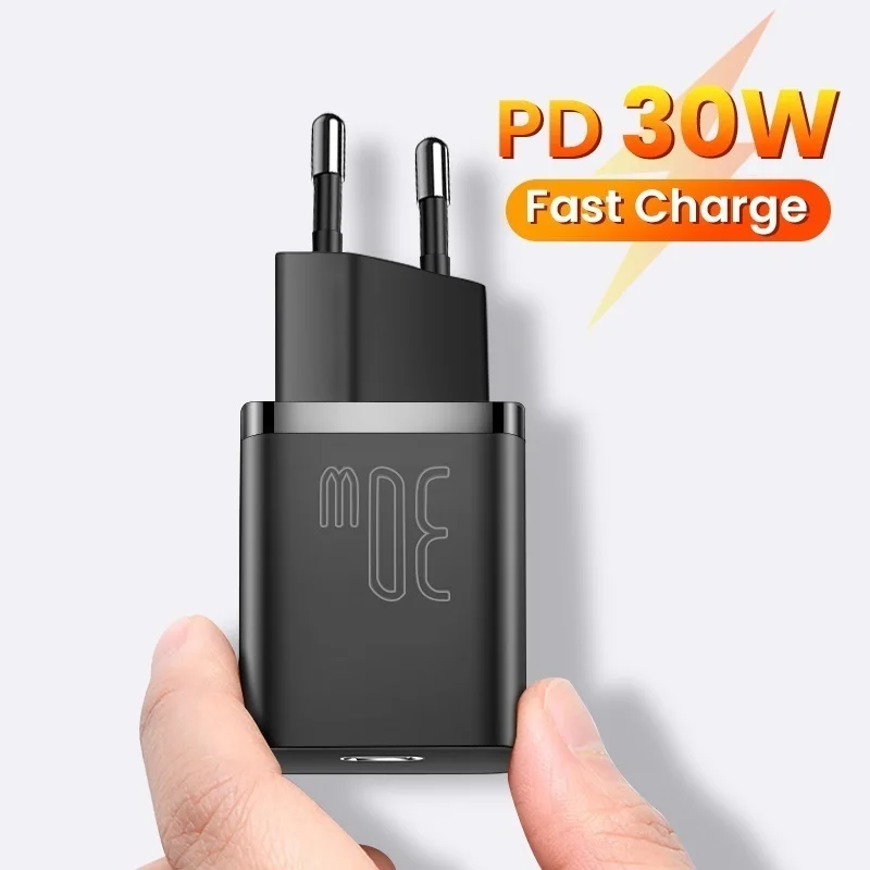 Super Si 30W USB C Charger For Macbook IPad Pro QC PD 3.0 Fast Charging Type IPhone 12 11 XS Max Xiaomi |