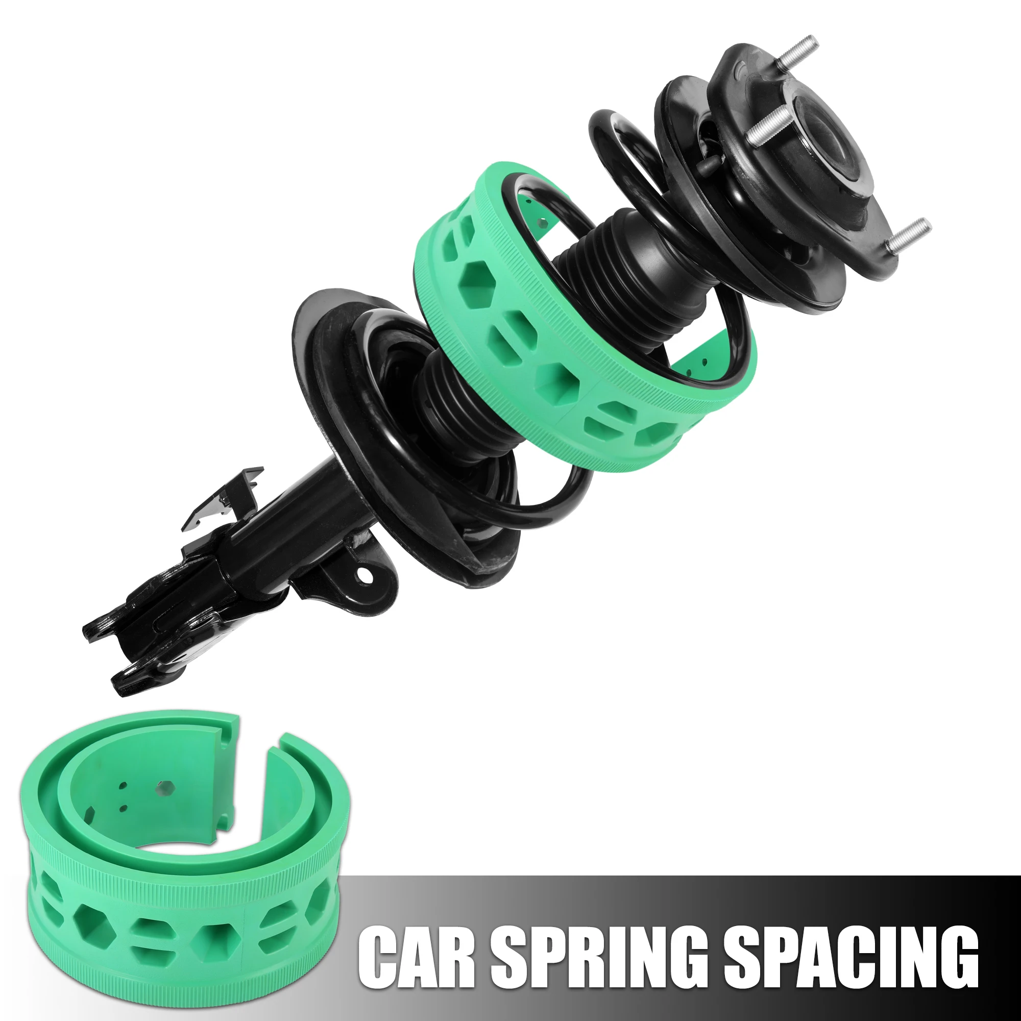 Car Rubber Shock Absorber Spring Bumper Buffer Power Cushion A/B/C/D/E Typ Car Coil Spring Suspension Buffer 2pcs