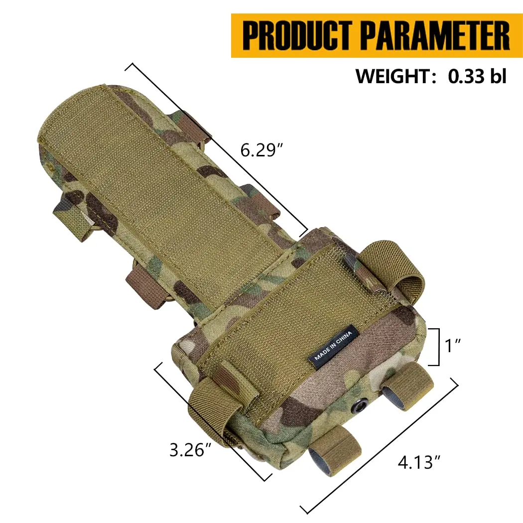 BOOIU Batterie Tasche Sport Helm MK2 Batterie Pack Helm Gegengewicht Pack CS Jagd Airsoft Taktische Helme Zubehör – Detail 35