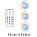 1 remote 3 lamp