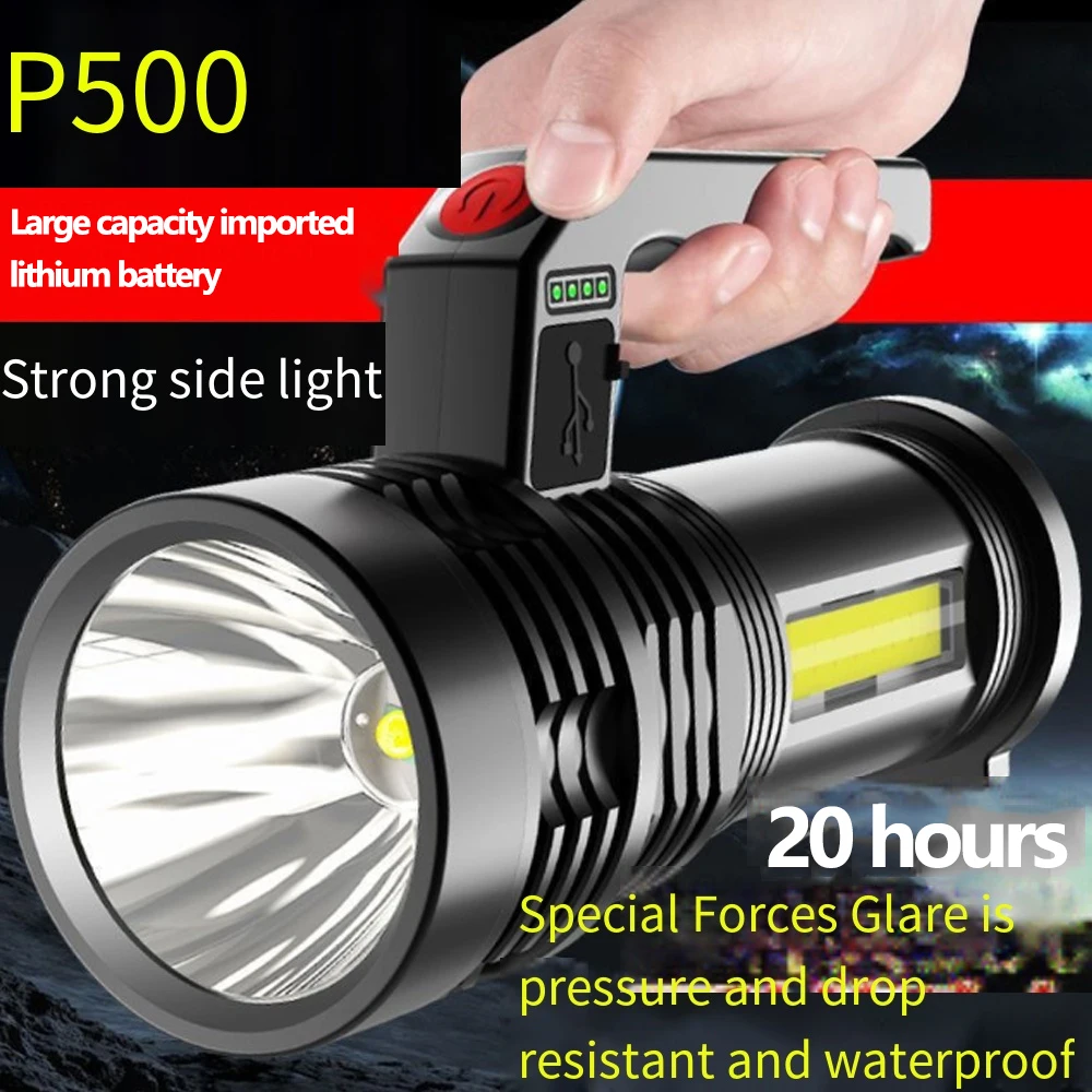 MODOAO Mini LED Taschenlampen – 2 Stück, Wasserdicht, 3 Licht-Modi, Schlüsselanhänger