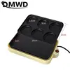 DMWD Electric egg roasted hamburger machine red bean cake pie crepe maker pancake baking barbecue omelette frying pan non-stick 4