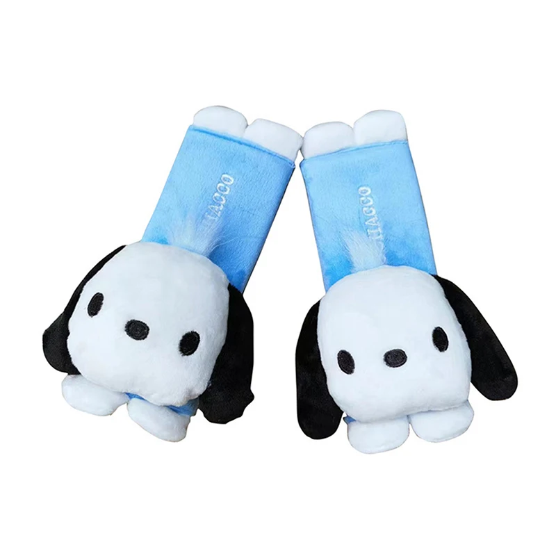 

Мультяшный Мягкий защитный чехол sanrio для детей хлопковый интерьер автомобиля плюшевый ремень безопасности наплечный чехол