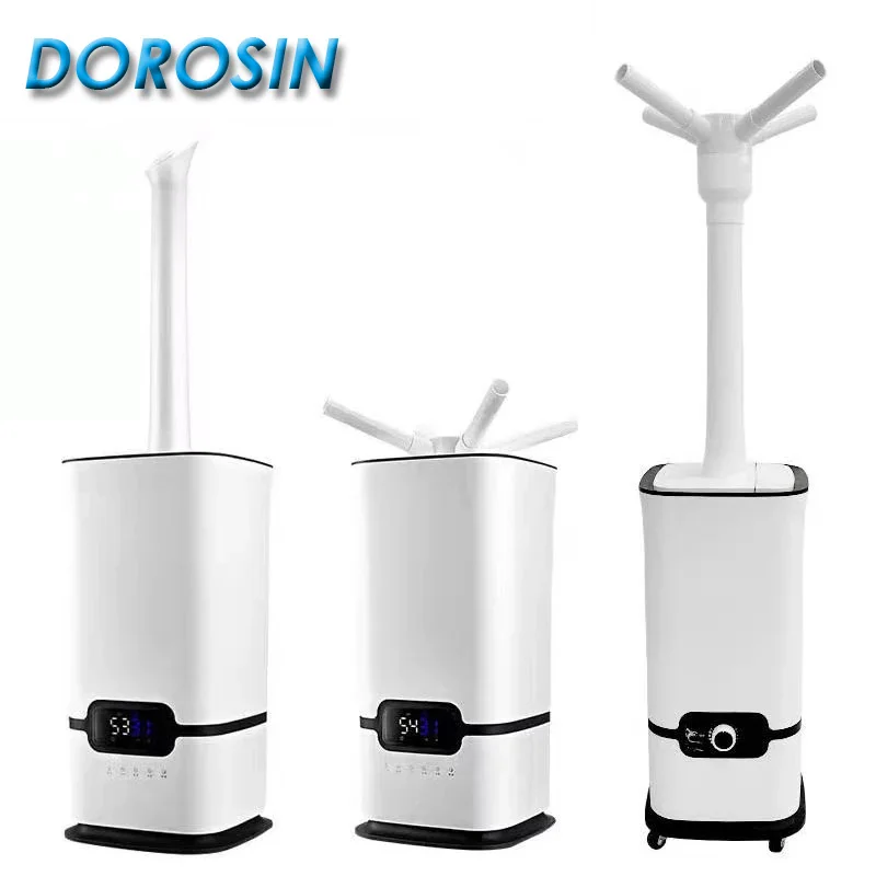 

16L Air Humidifier Household Commercial Smart Sprayer 3 Core Mist Maker Big Fog 1500ml/H For Flowers Vegetables Mushrooms Plant