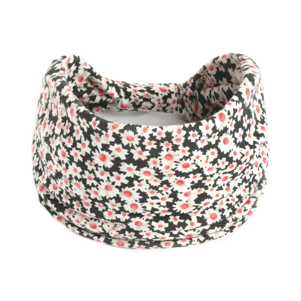 Bohemian Wide Knot Cotton Stretch Yoga Hairband