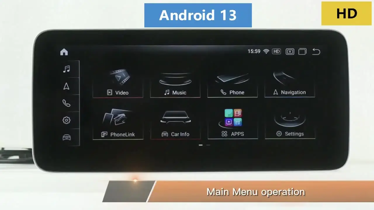 Заводская цена Wireless Carplay Auto для Audi A4L A4 B9 A5 2016-2020 8G + 256G 8-ядерный Android13 Автомобильная