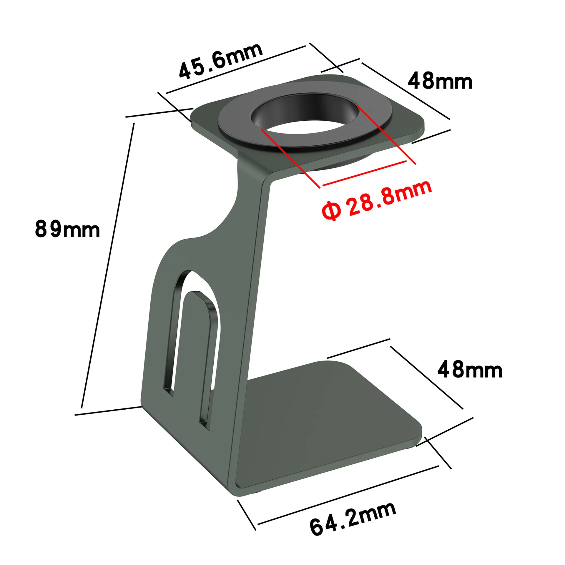 Sleek Metal Charging Stand and Cable Organizer
