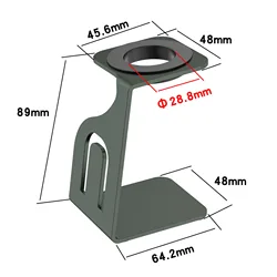 Sleek Metal Charging Stand and Cable Organizer for Watch 7 6 5 (A Style)