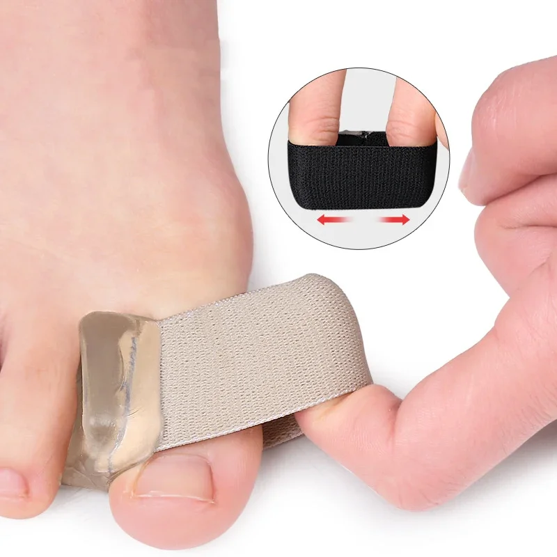 Toe separator 1Pair Big Bone Thumb Toe Separator Bunion Splint Straightener Corrector Foot Care Tools Hallux Valgus Protector Orthotics