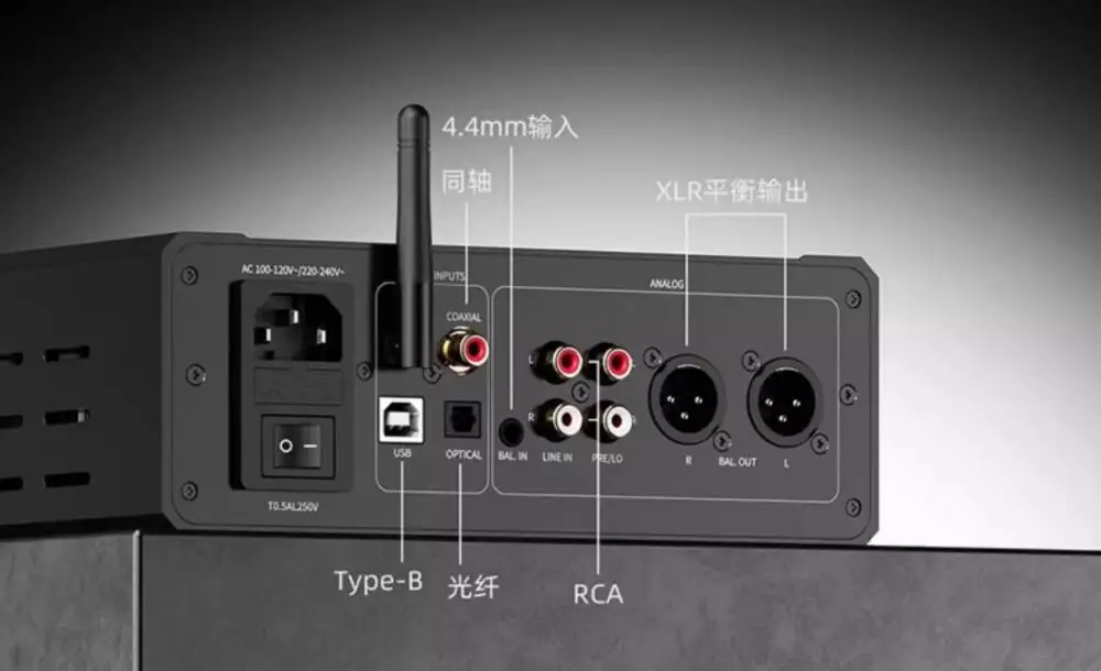 NEWest  FiiO K9 AKM Desktop DAC and Headphone Amplifier for PC/Phone, THX AAA 788+,Bluetooth 5.1 LDAC, 768kHz/32Bit DSD512 2