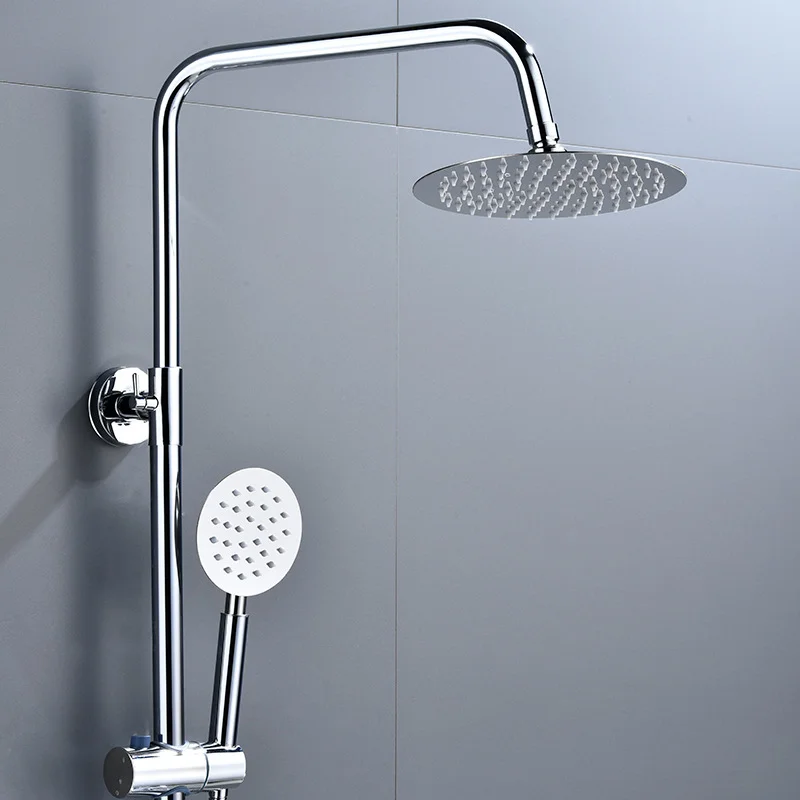 Vellamo Thin Square Fixed Shower Head - 200mm