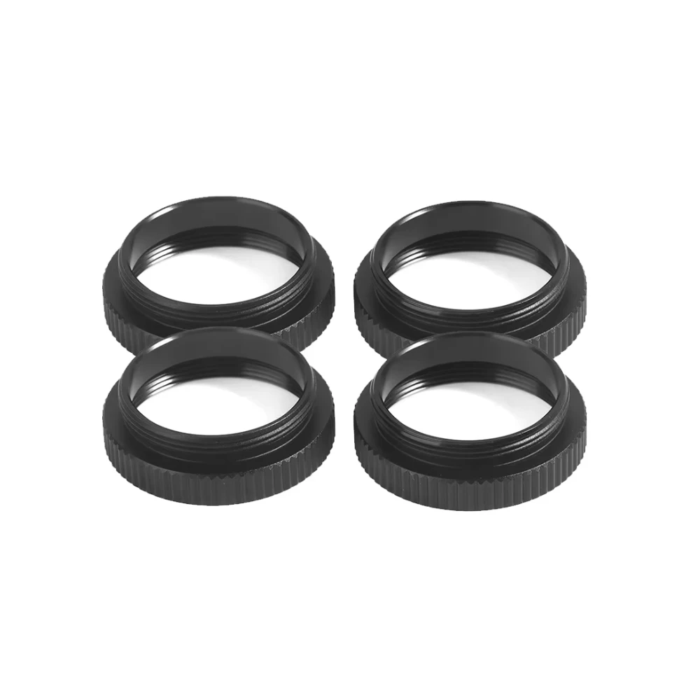 C-MOUNT 5mm Extension Adapter Black Metal C-CS Mount Adaptor Spacer Ring for CCTV Camera Microscope camera Accessories camera lens accessories kit