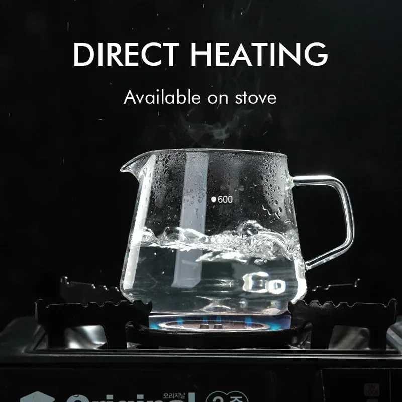 300 مل 600 مل إبريق قهوة بالتنقيط مصنوع يدويًا مقا...