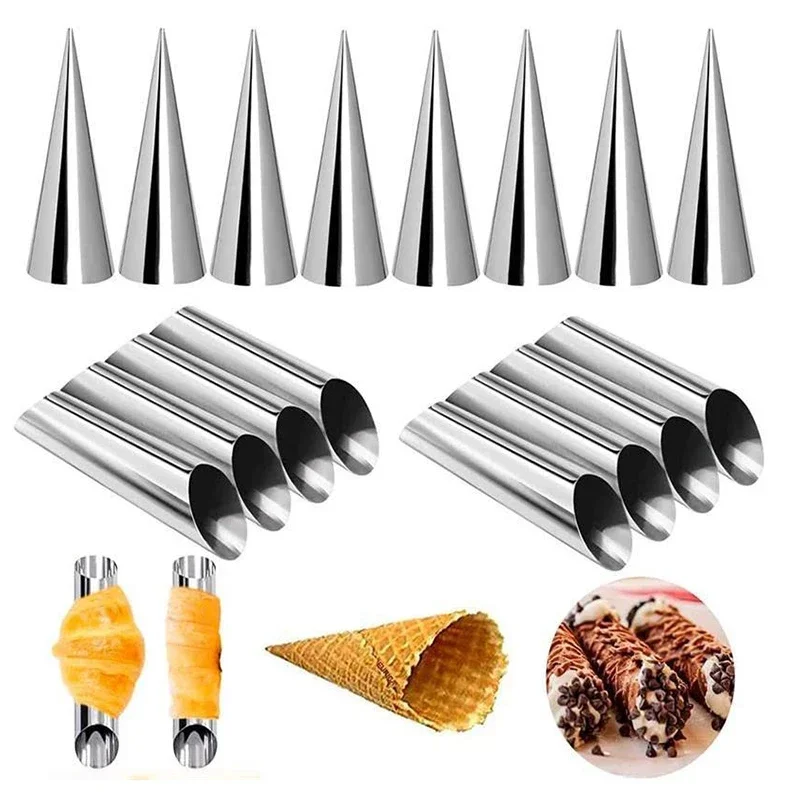 Stainless Steel Croissant Molds Baking Tools