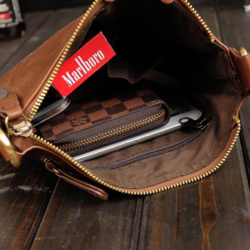 Рисунок 4 - Мужская сумка, кожаный плетеный клатч