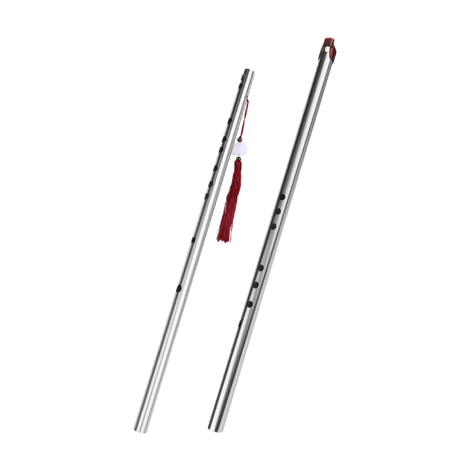 Dizi Flute Chinese Wind Instrument Portable Stainless Steel Musical Instrument