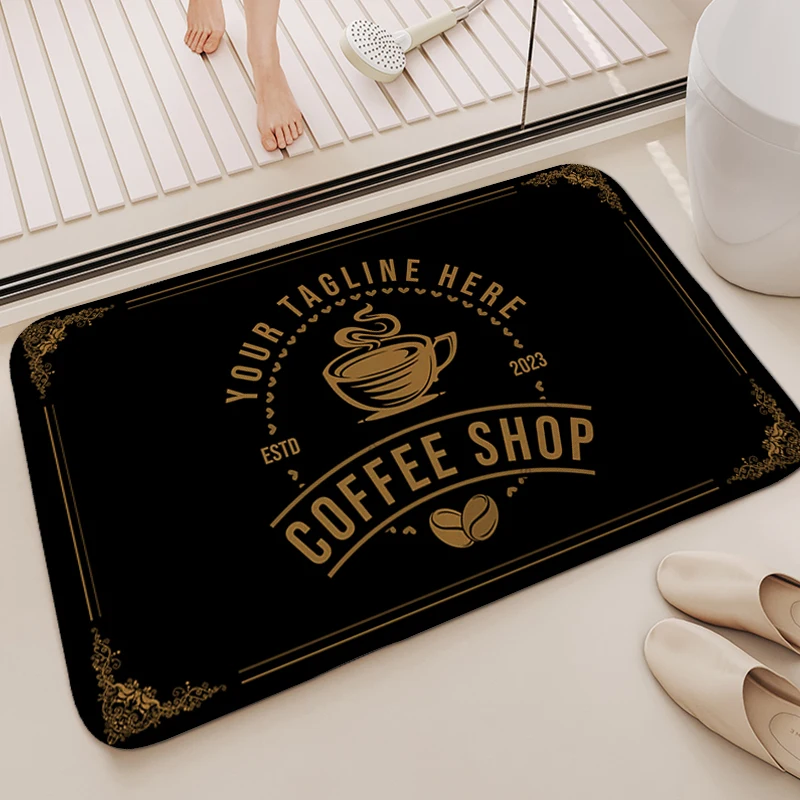 Tappeto Personalizzato Cafe Bed Room Tappeto Per Camera Da Letto Cucina Tapis Roulant Tappeti Tappetino Da Bagno Veranda Articoli Per La Decorazione D