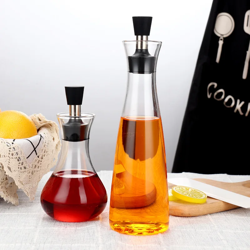 

Кухонная бутылка для масла, стеклянная бутылка для приправ, Герметичная Бутылка для масла с боковой стороны для кухни