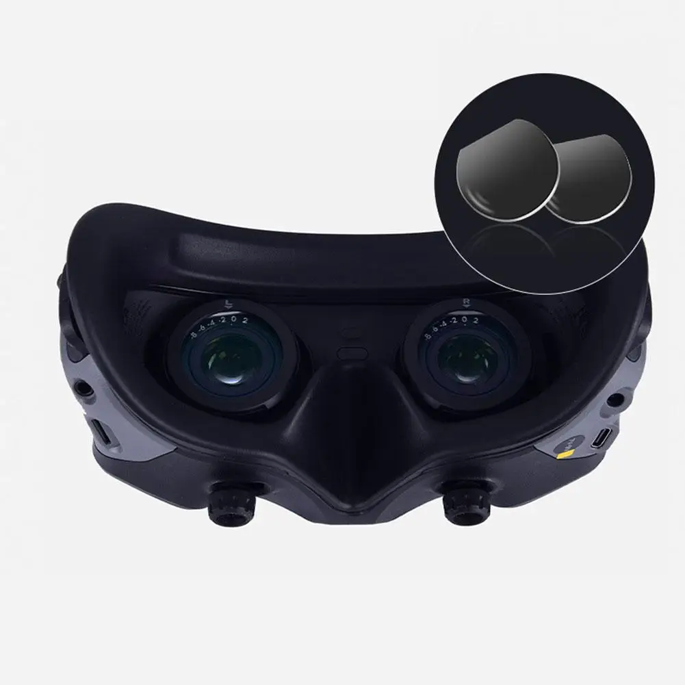 안티 블루 라이트 카메라 렌즈, dji Avata 2 고글 3 액세서리, 눈 보호 렌즈 커버, 2 개