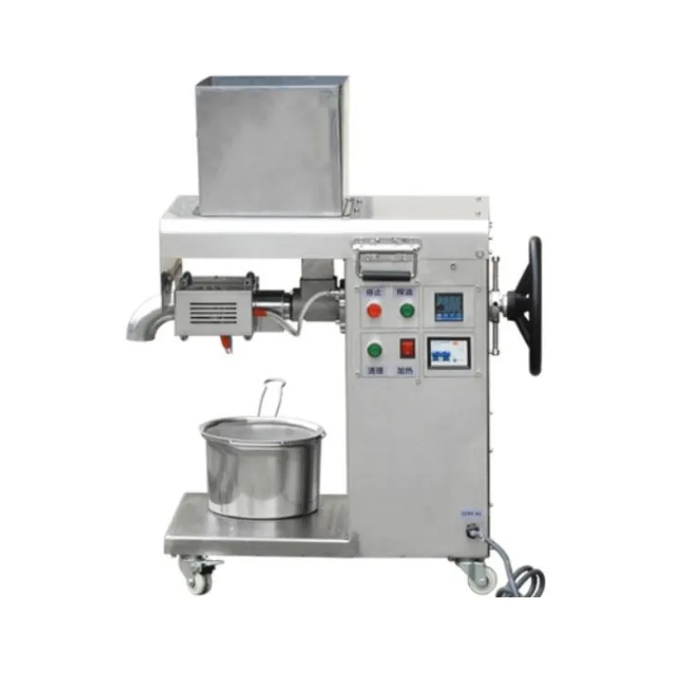 

Stainless Steel New Smart Mini Oil Press Home Use/Commercial Use Sunflower Oil Olive Oil Press Making Machine